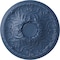 Ekena Millwork Tristan Ceiling Medallion (Fits Canopies up to 5 1/2"), Hand-Painted Americana, 26"OD x 3"P CM26TNAMF - alternate 1